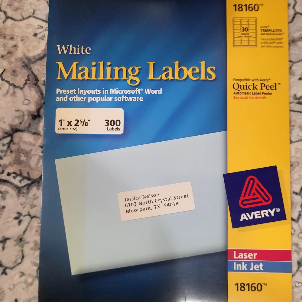 Assorted Pinter Paper Products